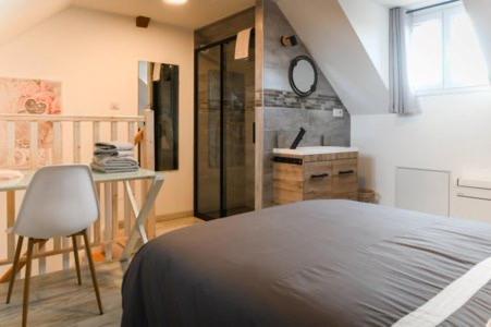 Gite Bonheur Et Charme Spa-Sauna Forfait 2H Inclus 킨츠하임 외부 사진